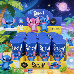 Offre Spéciale : Figurines Mignonnes Stitch Cheeks Up Série Angel en Boîte Mystère – <span class=keywords><strong>Poupées</strong></span> de Dessin Animé pour Support de Téléphone et Décoration de Voiture/Ordinateur de Bureau – Vente en Gros - Product Image 1