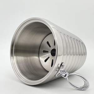 Grijze Ganzenwodka Ijsemmer Met Dekselvorm - Product Image 4