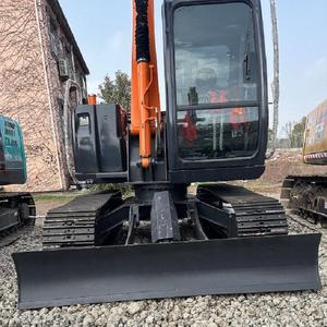 Excavatrice Hitachi ZX70 d'occasion, mini-excavatrice sur chenilles de 7 tonnes, machine d'occasion Hitachi 70 - Product Image 4