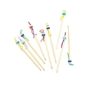 July 7th Bamboo <b>Ear</b> <b>Pick</b> Doll Shape 10 Pcs Pack For <b>Ear</b> Cleaning Travel Use - Product Image 5