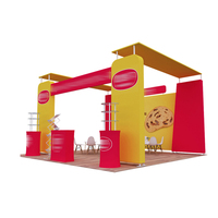 Offre Spéciale de stand de salon 3x3 personnalisé nouvelle solution d'affichage avec cadre en aluminium