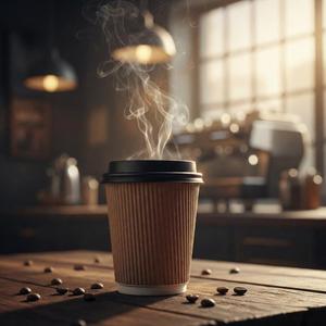 Vaso de Papel Desechable con Logotipo Personalizado P&M, Vaso de Café Aislado con Pared Ondulada, Venta Directa de Fábrica, Vaso para Té Caliente OEM - Product Image 5