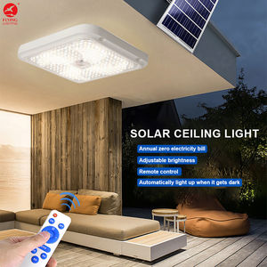 Plafonnier solaire LED intelligent IP65 de haute qualité pour jardin, 30W, 50W, 100W, 150W, 200W – Vente chaude directe usine - Product Image 2