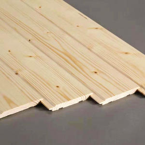 Fábrica Paneles de pared de madera de pino Decoración interior Techo Diseño Shiplap - Product Image 1