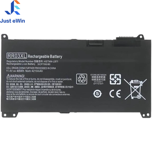 แบตเตอรี่แท้จากโรงงาน OEM 11.55V 50Wh 4330mAh ประหยัดพลังงาน RR03XL สำหรับ HP ProBook 450 470 G5 แบตเตอรี่ที่มีความเสถียร - Product Image 1
