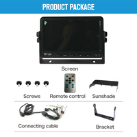 10.1 pouces inverse Heavy Duty AHD Moniteur Vente en gros Camion Véhicule Moniteur de voiture Pas cher Prix Moniteur d'affichage