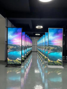 पूर्ण-स्क्रीन एलसीडी विज्ञापन डिस्प्ले फ्लोर खड़ा आउटडोर टोटेम कियोस्क टच स्क्रीन डिजिटल सिग्नवेज और प्रदर्शन - Product Image 3