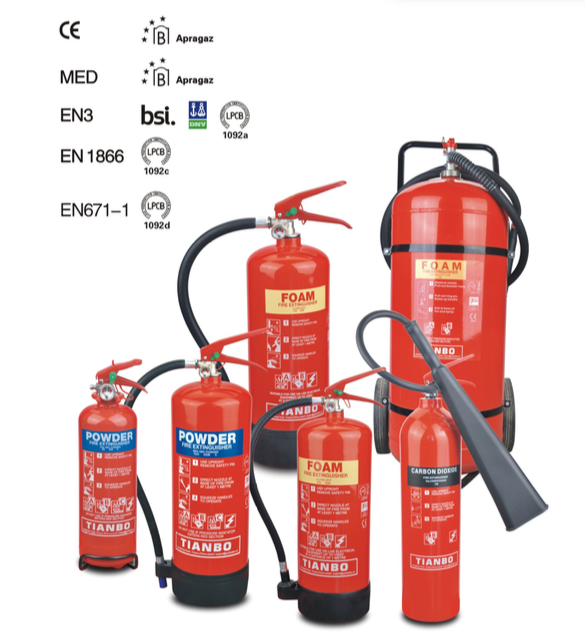 Marine Fire Extinguisher ABC 4kg Dry Powder
