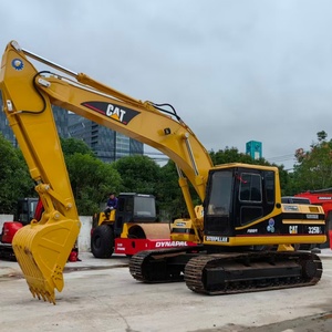 Excavadora de cadenas CAT 325BL usada de 25 toneladas, de bajo mantenimiento, excavadora hidráulica original para infraestructura y desarrollo de terrenos - Product Image 4