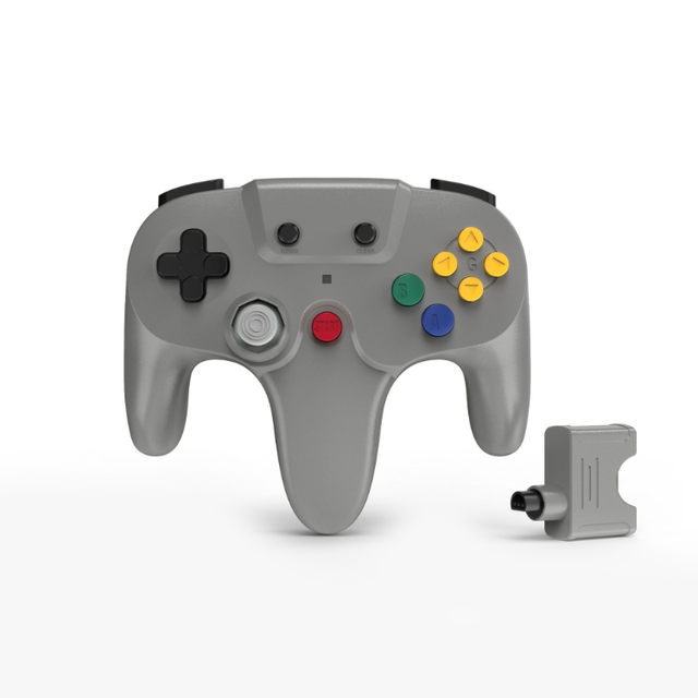 Gamepad 2.4G Wireless Controller for Nintendo 64 for N64 Game Controller Wireless Gamepad with Receiver