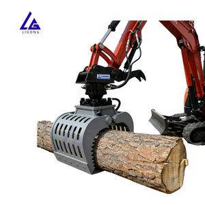 Grappin de tri rotatif adaptable aux mini-excavatrices de 1t, 2t, 3t, idéal pour le nettoyage des zones résidentielles et la récupération de débris. - Product Image 2