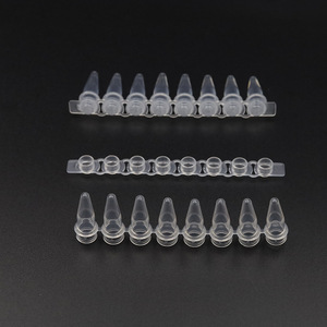 Tubos de Centrífuga Yuwei, 8 Tubos, Fondo Cónico, Paredes Delgadas, con Tapa, Polipropileno, Consumibles de Laboratorio - Product Image 2