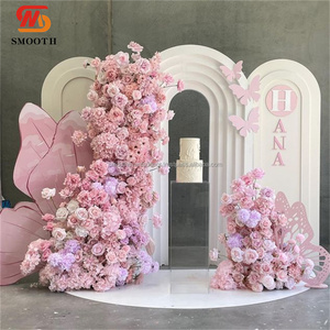 Nuevo Fondo Acrílico para Bodas, Exhibición de Eventos, Soporte de Fondo de Acrílico y PVC, Fabricante de Arcos - Product Image 1