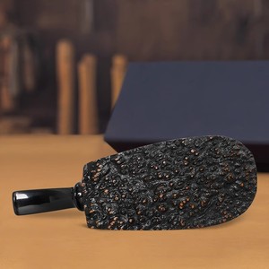 Muxiang Handmade Briarwood Tobacco Pipe Bent Type Solid Wood Burl Bark Men's Smoking Pipe Collection - Product Image 3