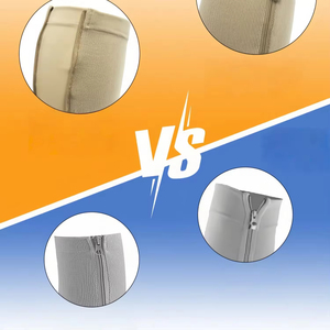 Vente flash : <span class=keywords><strong>chaussettes</strong></span> de compression à fermeture éclair <span class=keywords><strong>pour</strong></span> les varices, soutien gradué de 20 à 30 mmHg, hauteur genou, <span class=keywords><strong>pour</strong></span> soulager les gonflements - Product Image 4