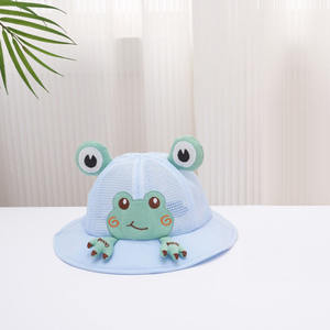 Sombrero de Pescador para Bebé, Estilo Delgado para Primavera y Otoño, para Niña, 100% Algodón, Estampado Animal, Protección <span class=keywords><strong>Solar</strong></span> - Product Image 4