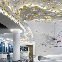 Pas cher Prix Banquet Hall Villa Lampe Suspendue Show Room Projet Personnalisé De Luxe Moderne Led Lustre Maison Pendentif Lumières