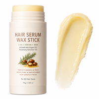 Stick per lo Styling dei Capelli con Finitura Lucida Non Unta, Siero in Stick per Capelli per Capelli Svolazzanti e Crespi