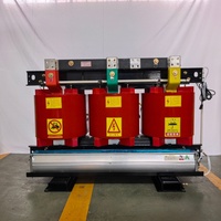 Transformateur industriel toroïdal triphasé à isolation sèche 1000 kVA haute efficacité 10 kV isolation en résine sortie 380 V avec boîtier
