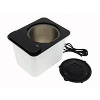 Générateur de vapeur portable 4L en acier inoxydable 304 pour hammam domestique télécommandé, alimenté par prise secteur