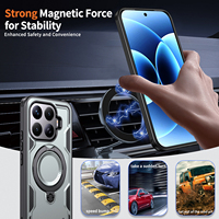 Funda con Anillo OMEVE para Xiaomi 17T Pro, 17T, 15T, 17 Pro Max, Resistente y Robusta, con Parachoques Magnético para Xiaomi 14T Pro, 14T
