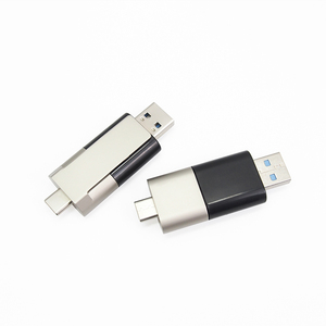 Venta al por Mayor de Nuevas Memorias USB Metálicas de 32GB/16GB OTG Tipo-C USB 3.0 de Alta Velocidad <span class=keywords><strong>para</strong></span> Ampliar la Memoria de Teléfonos Móviles - Product Image 4