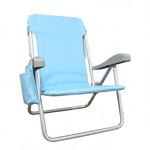 كرسي شاطئ محمول قابل للطي من الألومنيوم عالي الجودة من بيستكس للتخييم في الهواء الطلق - Product Image 5