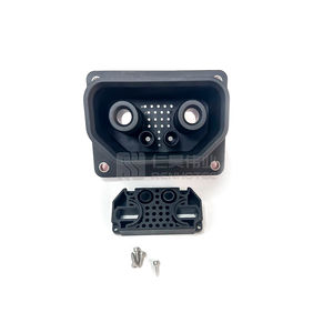 Connecteur hybride haute tension 2 broches + 8 broches prise et prise en plastique à angle droit pour Moto de puissance automobile - Product Image 5