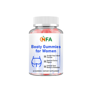 Nouveauté : Gummies pour les fesses pour femmes, 60 unités, complément alimentaire naturel pour la croissance musculaire et l'amélioration des fessiers - Product Image 1