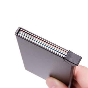 High Quality RFID Blocking <strong>Card</strong> Wallet Anti Scan Metal <strong>Card</strong> <strong>Holder</strong> - Product Image 5