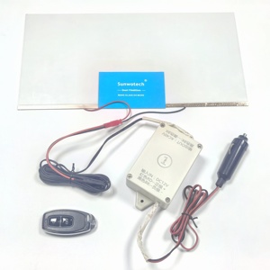 12V Tint intelligente materiale PDLC pellicola di <span class=keywords><strong>vetro</strong></span> nero adesivo telecomandato per <span class=keywords><strong>auto</strong></span> - Product Image 6