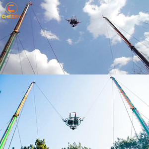 Trịnh Châu Cheery Công Viên Giải Trí Fairground Ride Xếp <span class=keywords><strong>Bungee</strong></span> Nhảy <span class=keywords><strong>Bungee</strong></span> Slingshot Rides Để Bán - Product Image 3