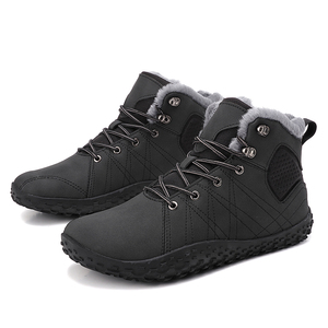 Scarponi da Trekking Impermeabili <span class=keywords><strong>con</strong></span> Punta Larga e Fodera in Pelliccia, Zero Drop, per Escursionismo e Attività all'Aperto, Prezzo all'Ingrosso - Product Image 2