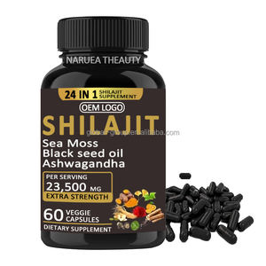 Cápsulas de Shilajit Puro del Himalaya con Ashwagandha y Panax Ginseng para Hombres y Mujeres, Potenciador de Energía - Product Image 3