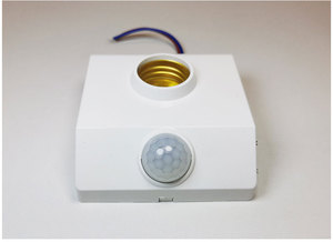 Беспроводной инфракрасный индукционный датчик движения PIR держатель лампы E27 Регулируемый Интеллектуальный переключатель управления светом светодиодный держатель лампы - Product Image 5