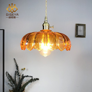 Lustre de Vidro em Latão, Restaurante Artístico Antigo de Xangai, Quarto, Café Bar Nórdico e Japonês, Homestay - Product Image 2