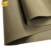 Cuir synthétique PU grain de vache Kinghope en promotion, imitation nubuck de vache, cuir artificiel PU pour empeignes de chaussures/sacs