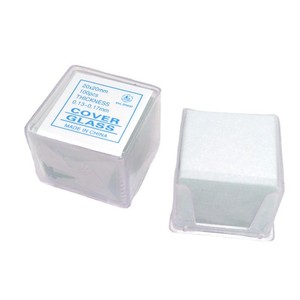 Sailboat Cover Glass 20x20mm 100pcs Thickness 0.13-0.17mm Made In China <b>Microscope</b> Slides - Product Image 1