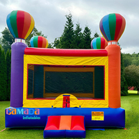 Château gonflable à air chaud, trampoline, trampoline gonflable, maison de rebond gonflable, bannières, produit le plus vendu