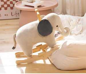 Factory Direct Sales of <b>Elephant</b> Rocking Horses As <b>Gifts</b> for Children - Product Image 3