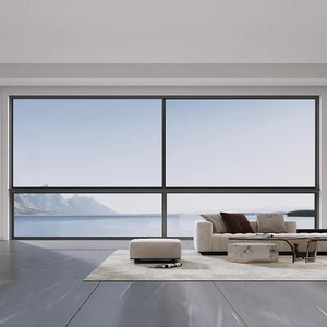 Ventana Corredera de Triple Vía con Mosquitera, Doble Acristalamiento Low-E, Perfil de Aluminio, Ventanas Correderas para Balcón - Product Image 4
