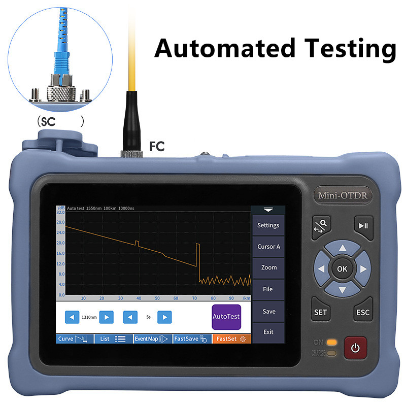 otdr fiber optic tester fluke
