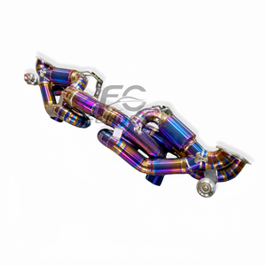 Échappement Catback en alliage de titane haute performance avec soupape et silencieux pour <span class=keywords><strong>Porsche</strong></span> <span class=keywords><strong>718</strong></span> GT4 GTS 4.0 2020 – Sonorité de course améliorée - Product Image 2