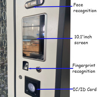 Casiers de gestion de clés intelligentes sans contact automatiques pour système de location de voitures et kiosque de véhicule