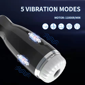 Taza vibratoria telescópica interior inteligente completamente automática, dispositivo de masturbación masculina, suministros de juguetes para adultos, ejercitador <span class=keywords><strong>Ma</strong></span> - Product Image 4