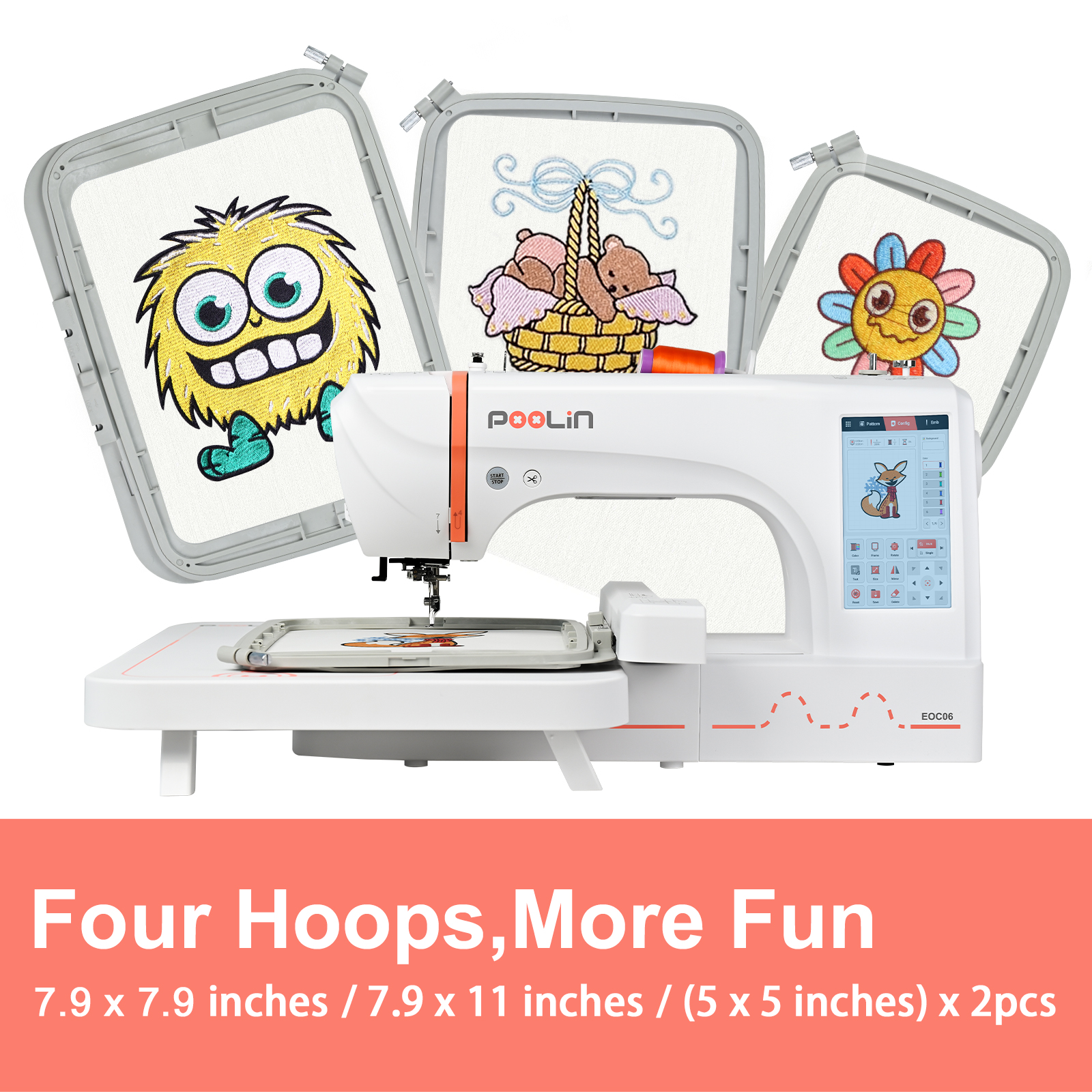 domestic embroidery machine