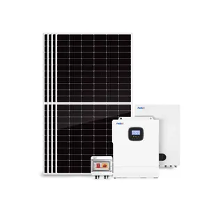 离网太阳能系统3kw带太阳能电池家用更好的价格高效5kw太阳能系统