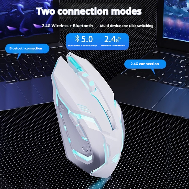 Forerunner G305 Wireless Mouse Dual-mode Silent Charging E-sports Mechanical Game Office Mouse