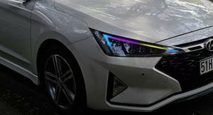 Luci Diurne Specifiche per Hyundai Elantra 2019 2020, Alta Luminosità RGB, Bianco e Giallo con Funzione Indicatore di Direzione - Product Image 4