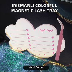 Nouvelle Planche Magnétique en Acier Inoxydable et Acrylique Colorée pour Extensions de Cils, Outil Auxiliaire pour Pinces à Cils - Product Image 2